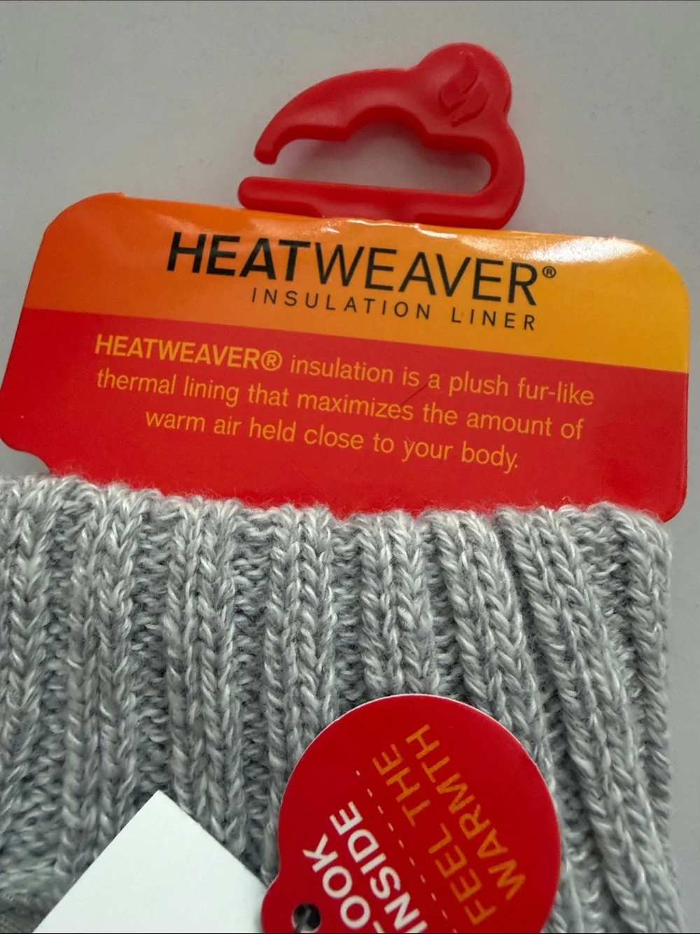 Women's Gray Cable Knit Fingerless Mittens